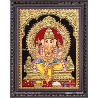 Ganesha Tanjore Painting