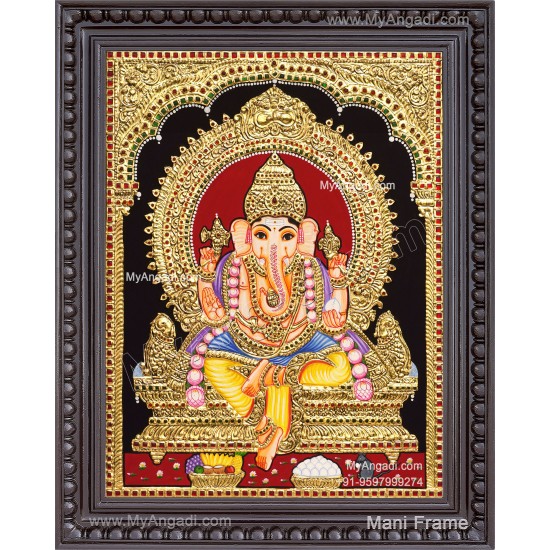 Ganesha Tanjore Painting