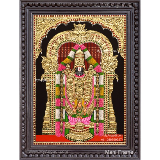 Balaji Lakshmi  Tanjore Painting