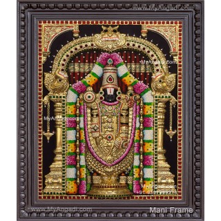3D Balaji Tanjore Painting