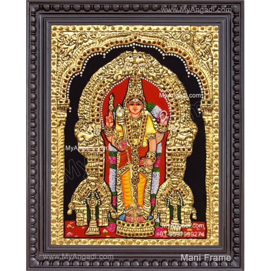 Thiruchendhur Murugan Tanjore Painting