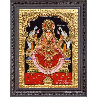 Gajalakshmi Tanjore Painting