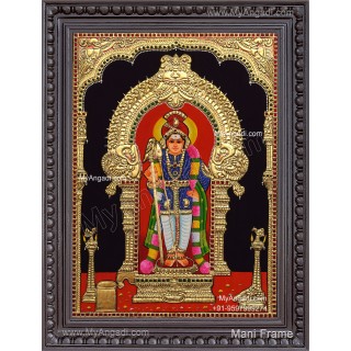 Palani  Murugan Tanjore Painting