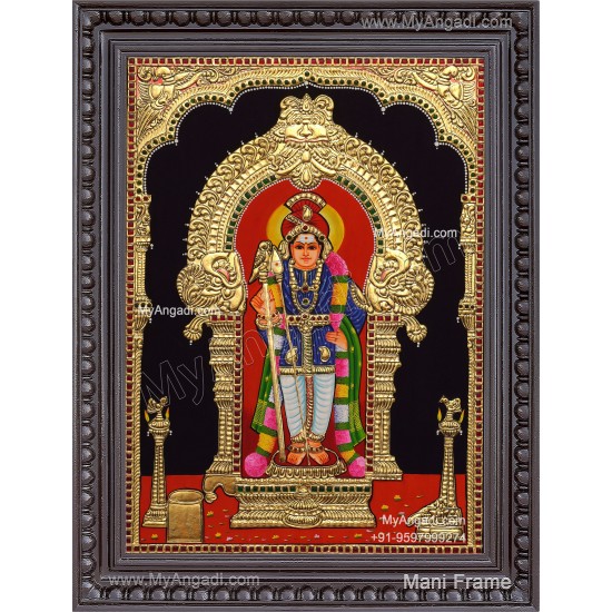 Palani  Murugan Tanjore Painting