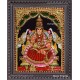 Gajalakshmi 3d Embossed Tanjore Painting