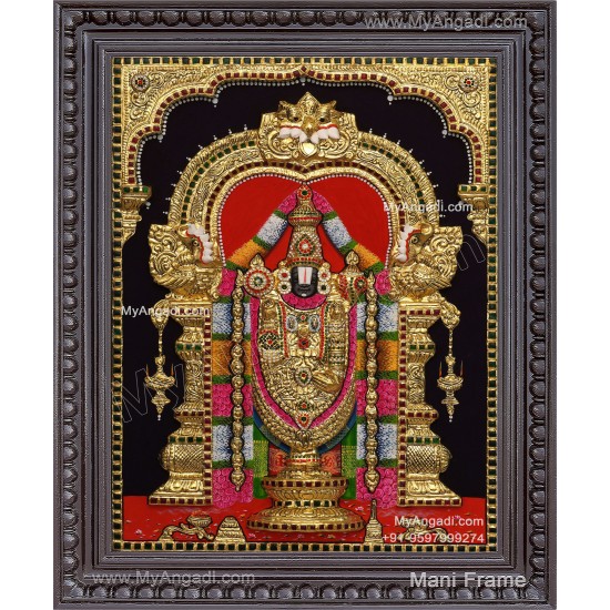 Balaji 3d Tanjore Painting