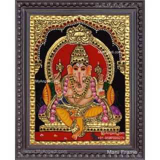 Ganapathi Tanjore Painting 