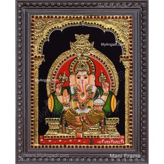 Ganesha Tanjore Painting