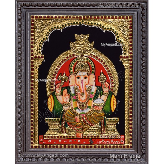 Ganesha Tanjore Painting