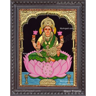 Dhana Lakshmi Tanjore Painting