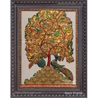 Tree Of Life Tanjore Painting 