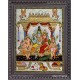 Shivan Family Tanjore Painting