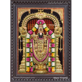 Balaji 3d Tanjore Painting