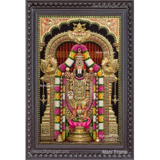 Balaji 3d Tanjore Painting