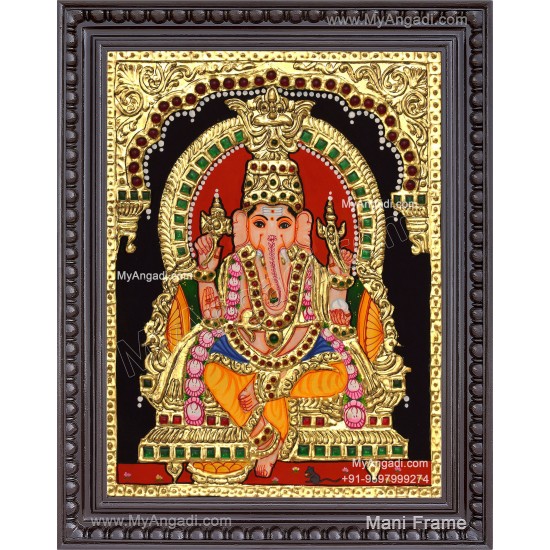 Ganesha Tanjore Painting