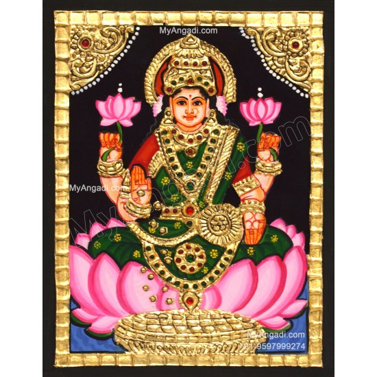  Lakshmi Tanjore Painting