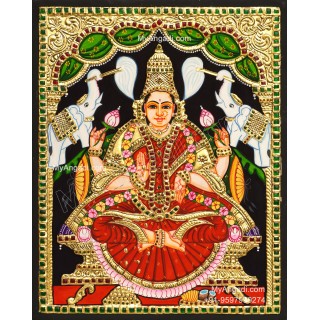 Gajalakshmi Tanjore Paintings