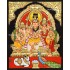 Shivan Family Tanjore Painting