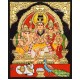 Shivan Family Tanjore Painting