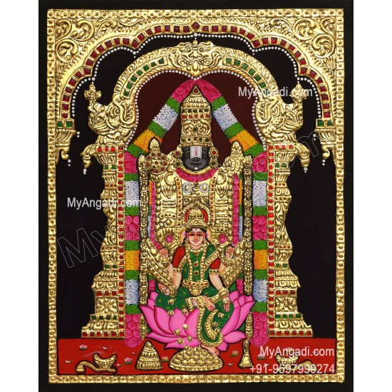 Balaji Lakshmi  Tanjore Painting