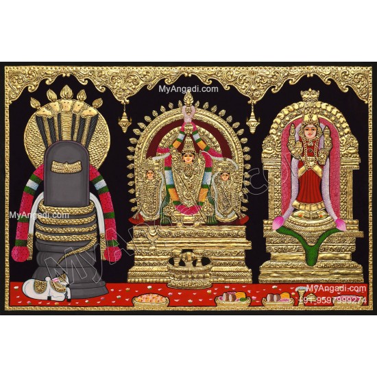 Vaitheeswaran Thaiyal Nayagi Tanjore Painting