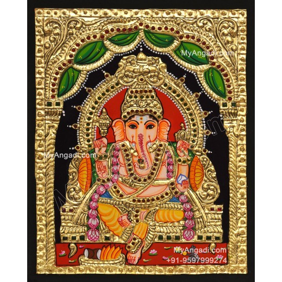 Vinayagar Tanjore Painting