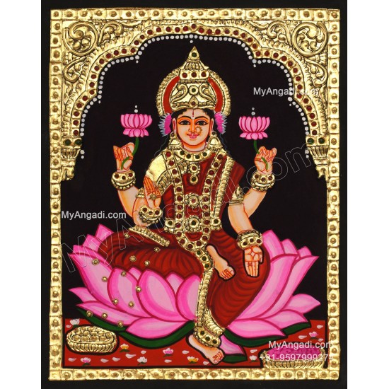 Mahalakshmi Tanjore Painting Mahalakshmi Tanjore Painting
