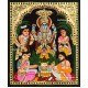 Sathya Narayana Swami Tanjore Painting