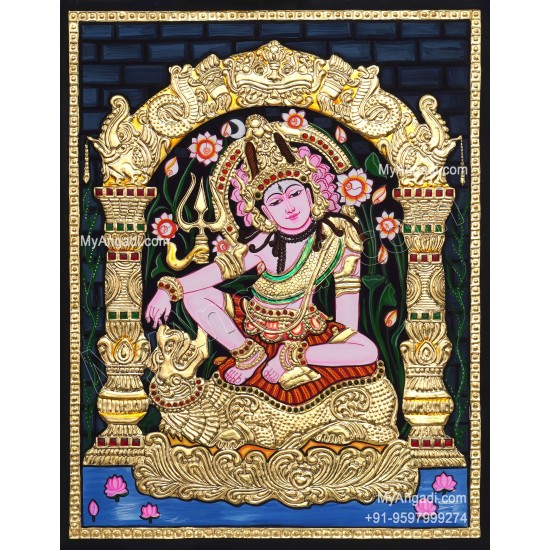 Indonesia Sivan Tanjore Painting