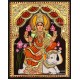 Gajalakshmi Tanjore Painting