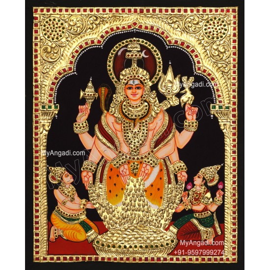 Aishwarya-Lakshimi-Easwarar Tanjore paintings 