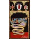 3D Perumal On Aadhiseshan Tanjore Painting