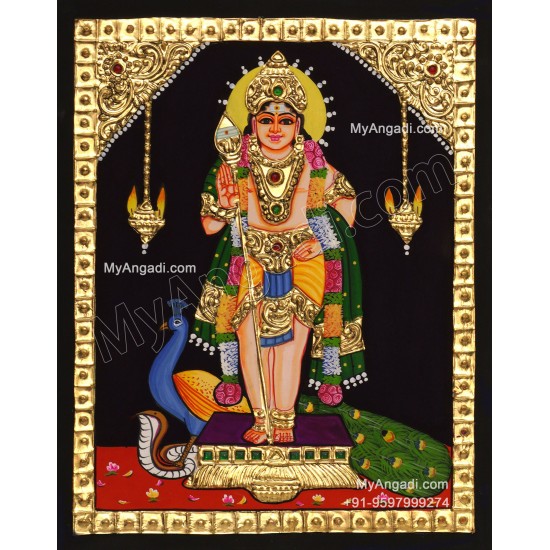 Murugar Tanjore Painting