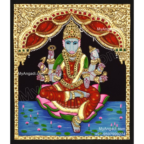 Varahi Amman Tanjore Painting