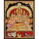 Shivan Family Tanjore Painting