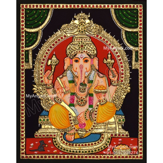 Ganesha Tajore Paintings