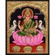 Gajalakshmi Tanjore Painting