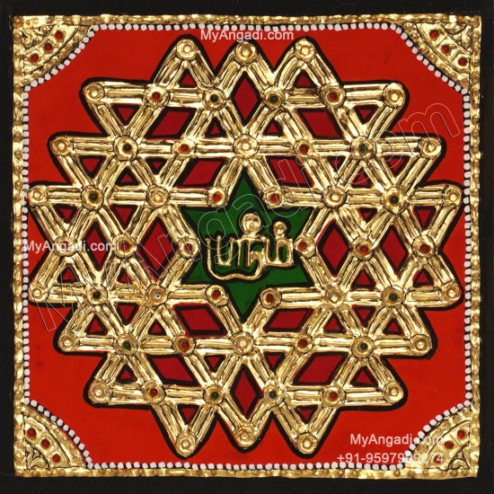 Aiswarya Kolam Tanjore Painting