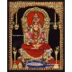 Kamatchi Amman 3D Tanjore Painting