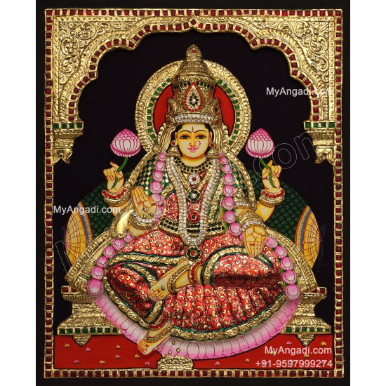 Lakshmi 3D Tanjore Painting