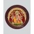 Panchamuga Hanuman Round Tanjore Painting