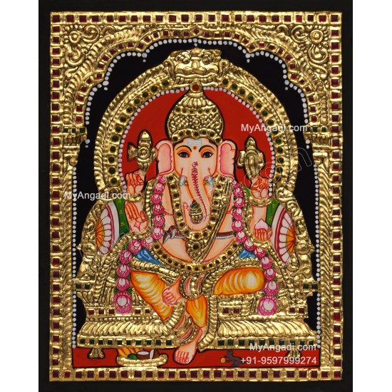 Ganesha Tajore Paintings