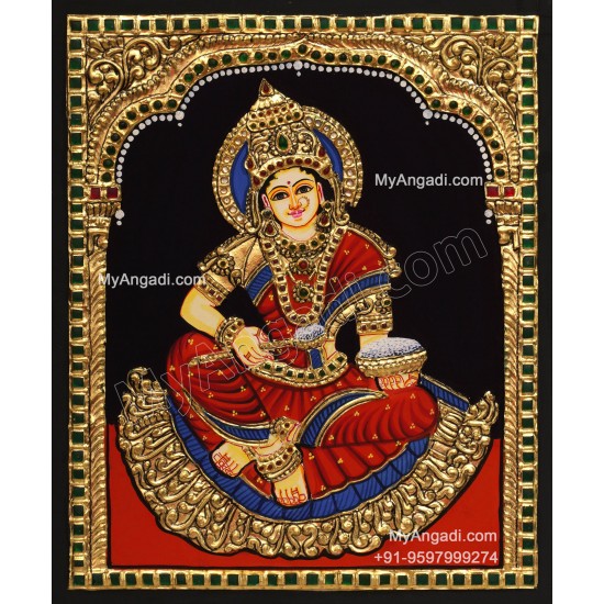 Annapurani Devi Tanjore Painting