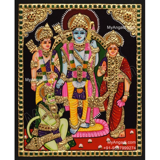 Ramar Durbar Tanjore Painting