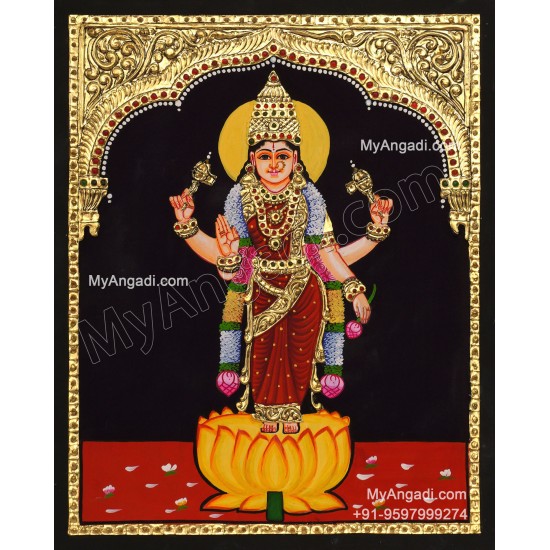 Veeramaathi Amman Tanjore Painting