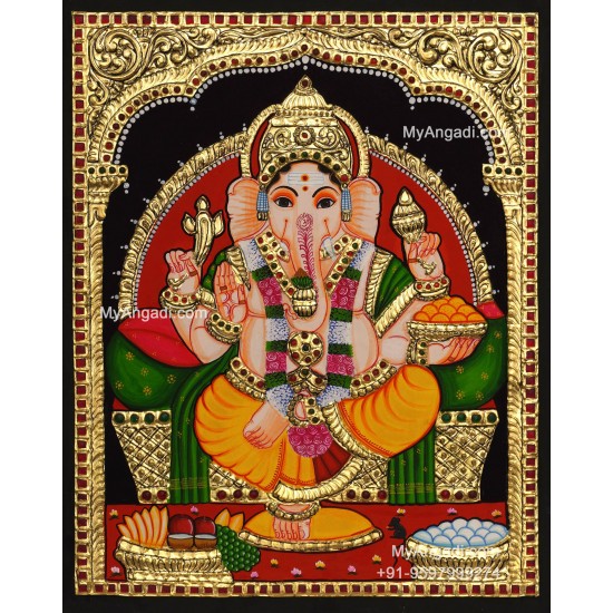 Ganesha Tajore Paintings