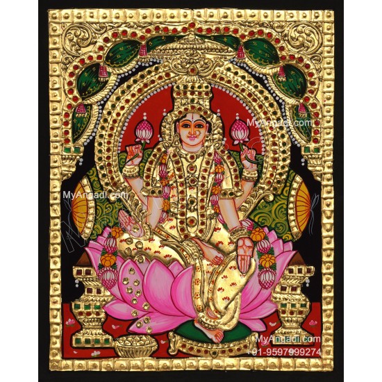 Aishwarya Lakshmi Tanjore Painting