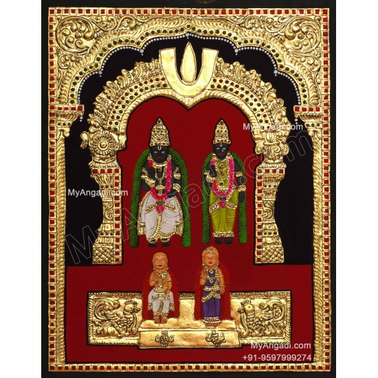 Sithammal Devi Tanjore Painting