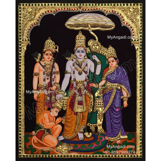 Ram Darbar Tanjore Painting