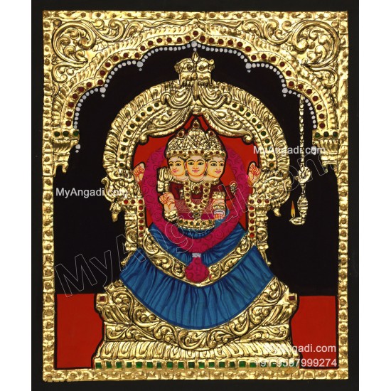 Parvathavarthini Tanjore Painting